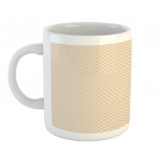 Abstract Diagonal Stripes Art Mug