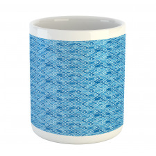 Blue Tones Eastern Star Mug