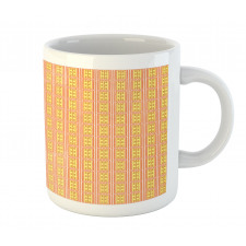 Geometric Floral Pattern Mug