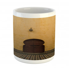 Oriental Design Door Mug