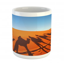 Camel Caravan Silhouette Mug