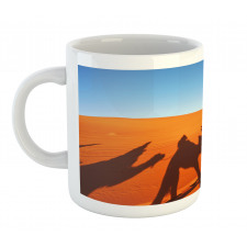 Camel Caravan Silhouette Mug