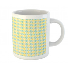 Pastel Geometric Dotted Mug