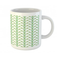 Long Peacock Bird Plumes Mug