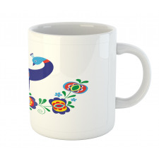 Ukrainian Culture Floral Mug