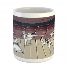 Ballerinas Stage Sketch Mug