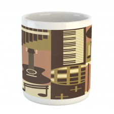 Vintage Instruments Doodle Mug