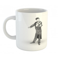 Man Playing Violin Mug