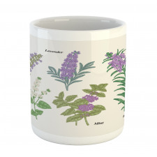 Botanical Infographic Plants Mug