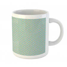 Simplistic Flower Rounds Mug