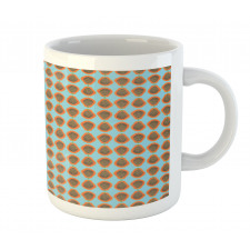 Halved Tropic Papayas Mug