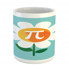 Number on Cartoon Daisy Mug