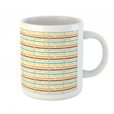 Geometrical Rounded Ornate Mug