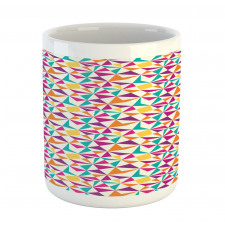 Vivid Mosaic Look Polygons Mug