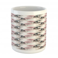 Vintage Toucan and Flowers Mug