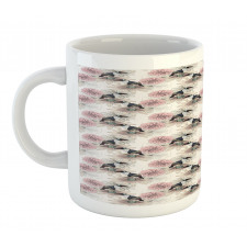 Vintage Toucan and Flowers Mug