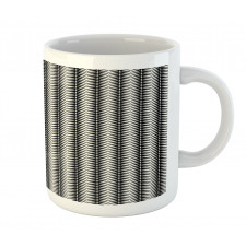 Abstract Quirky Zigzag Model Mug