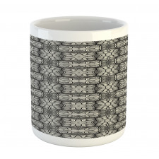 Zentangle Botanical Motif Mug