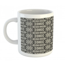 Zentangle Botanical Motif Mug