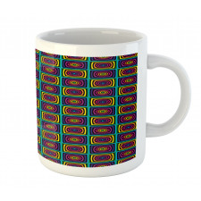 Nested Square and Circles Mug