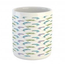 Reptile Animal on Branch Mug