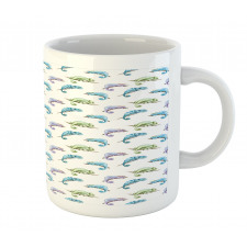 Reptile Animal on Branch Mug