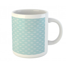 Geometrical Floral Motif Mug