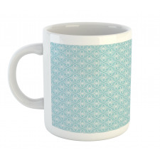 Geometrical Floral Motif Mug