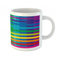 Vibrant Tones Multicolored Mug