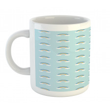 Simplistic Nursery Clouds Mug