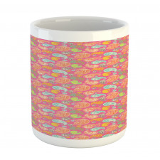 Colorful Eastern Floral Mug