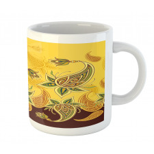 Turkish Floral Ornaments Mug