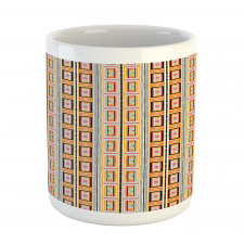 Colorful Kente Pattern Mug