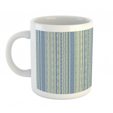 Vertical Chevrons and Strips Mug