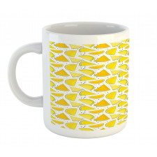 Yellow Color Palette Slices Mug