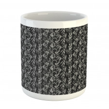 Monotone Garden Artwork Mug