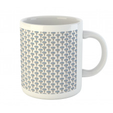 Protea Flowers Pattern Mug