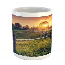 Morning Sunbeams Sky Mug