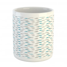 Abstract Raining Modern Sky Mug