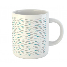 Abstract Raining Modern Sky Mug