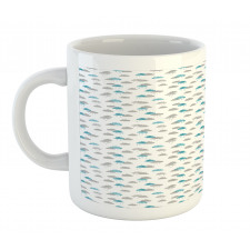 Abstract Raining Modern Sky Mug