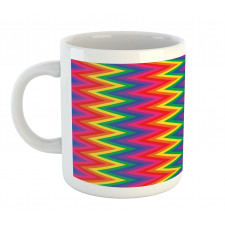 Zig Zag Chevron Shape Mug