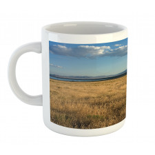 Field with Mountains Mug