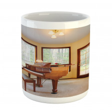 Round Room with Piano Mug