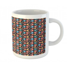 Abstract Reptiles Love Mug