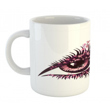 Fairy Woman Eyelashes Mug