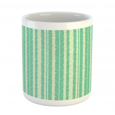 Soft Tone Tree Stems Pattern Mug