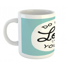 Positive Simple Wording Mug