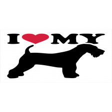 I Love My Terrier Dog Love Mug