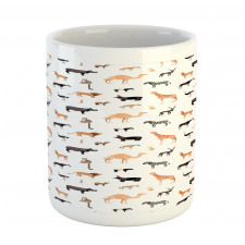 Various Exotic Wild Animals Mug